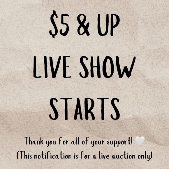 Other - $5+ STARTS 🤍 Thank you for your purchase & please read below 🫶🏻